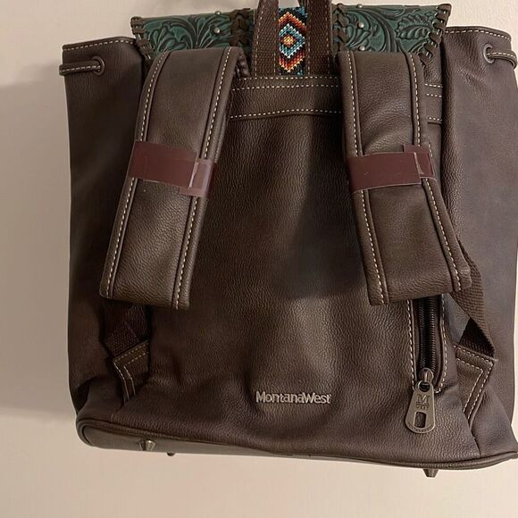 Montana West Tooled Collection Western Backpack - Picture 10 of 10